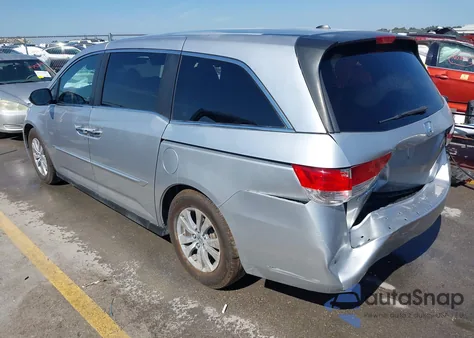 2015 Honda Odyssey Ex-L from USA, damaged, VIN 5FNRL5H69FB061751